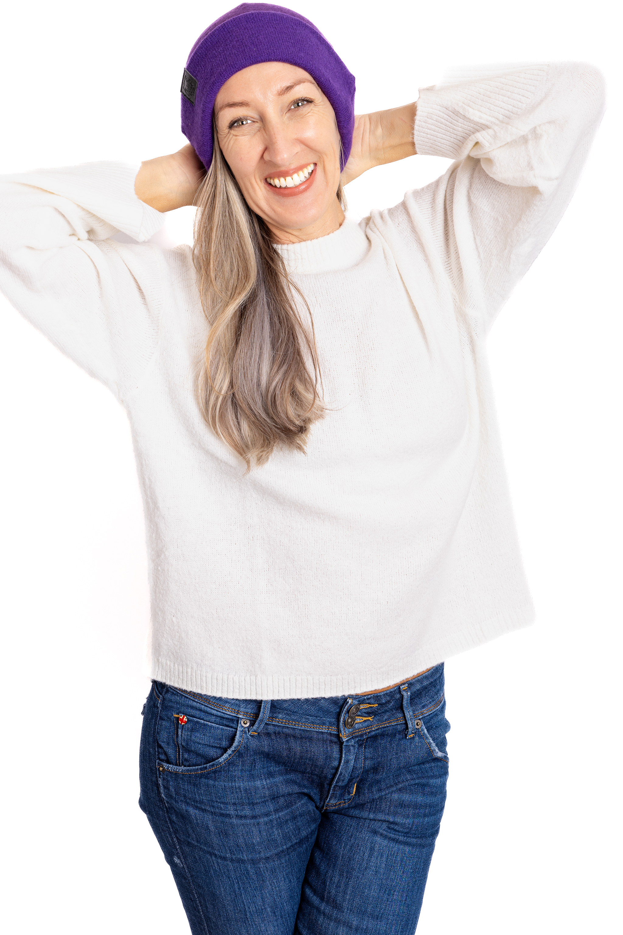 Barbie Beanie Set - Red, Dark Purple and Light Purple, Dark Pink and Light Pink