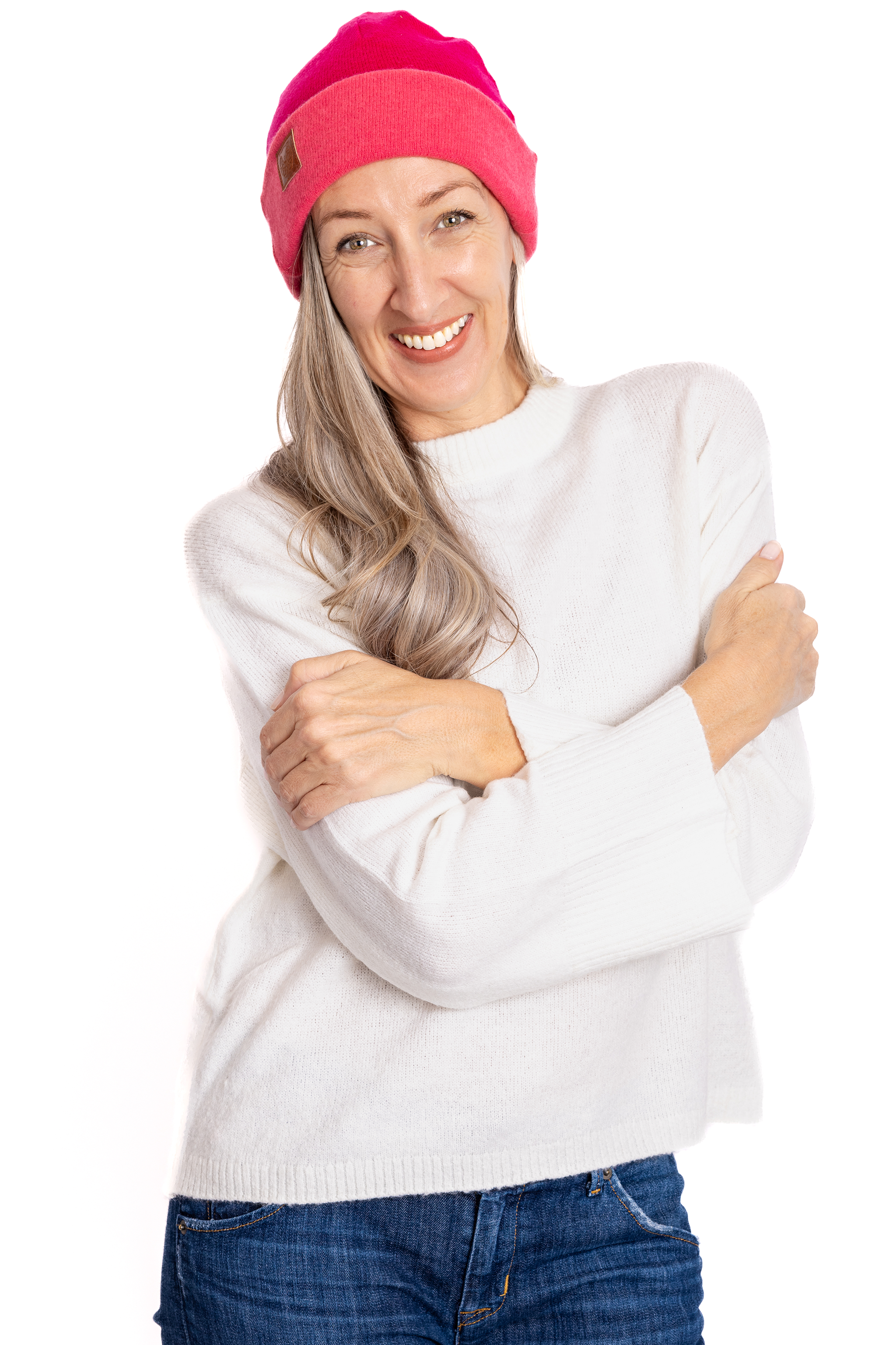 Barbie Beanie Set - Red, Dark Purple and Light Purple, Dark Pink and Light Pink