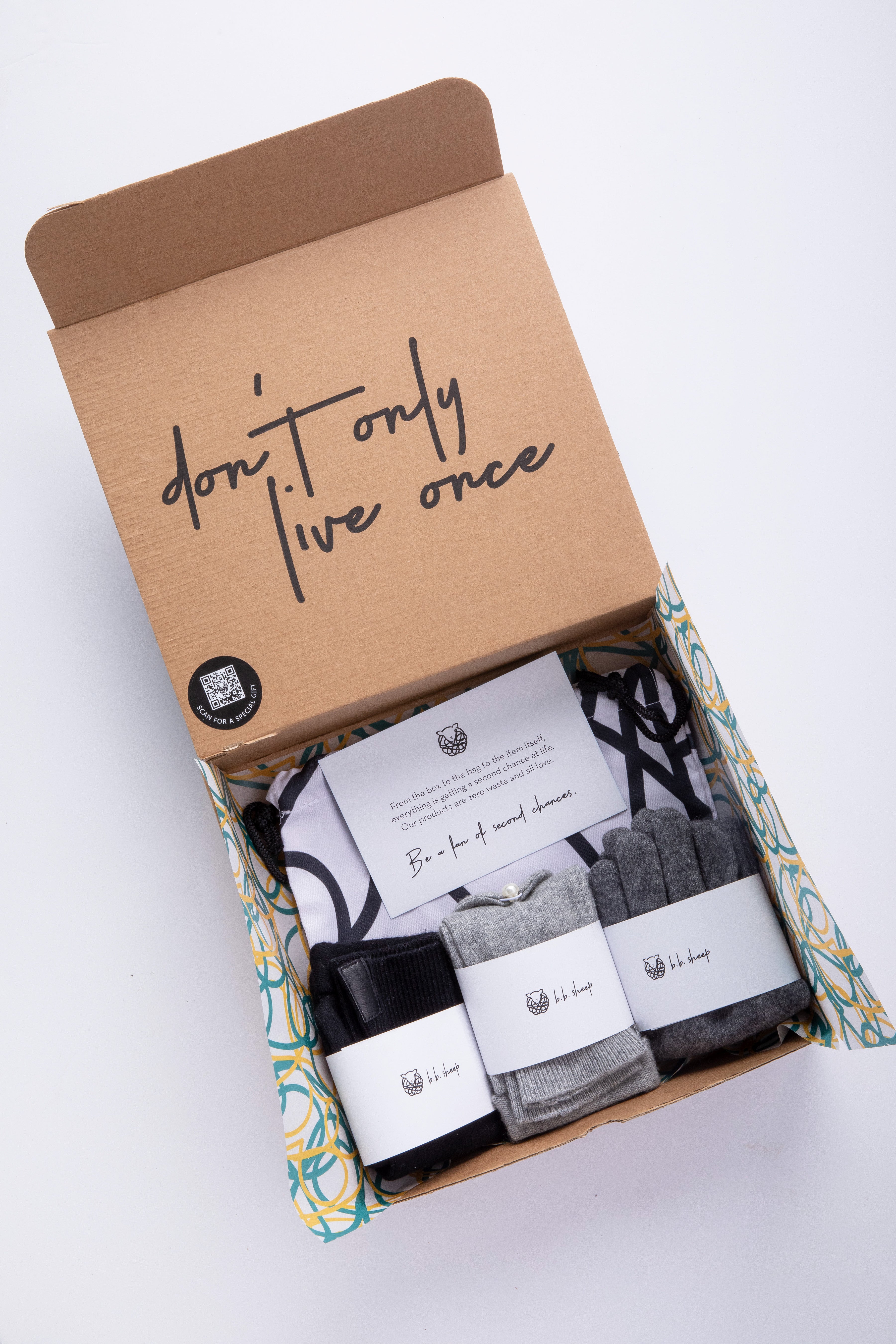 Gray Assorted Gloves Set - Dark Gray, Gray and Light Gray Box of 3