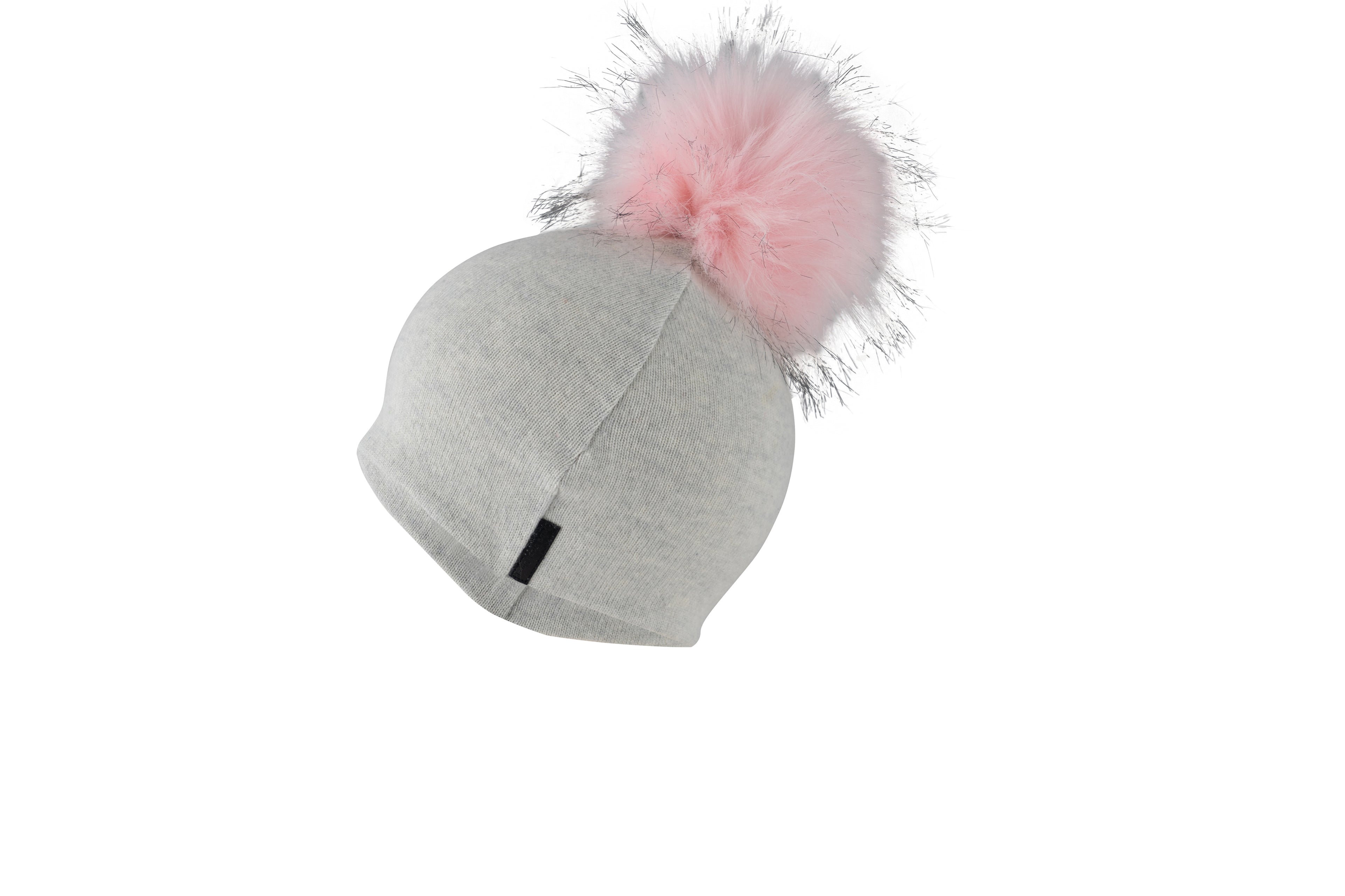 Light Gray - Cashmere Beanie for Kids