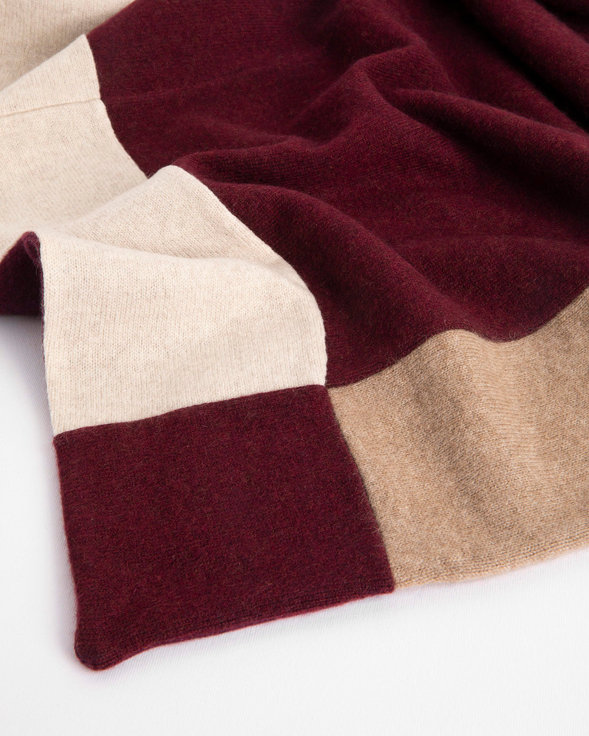 Pure Cashmere Red Baby Blanket