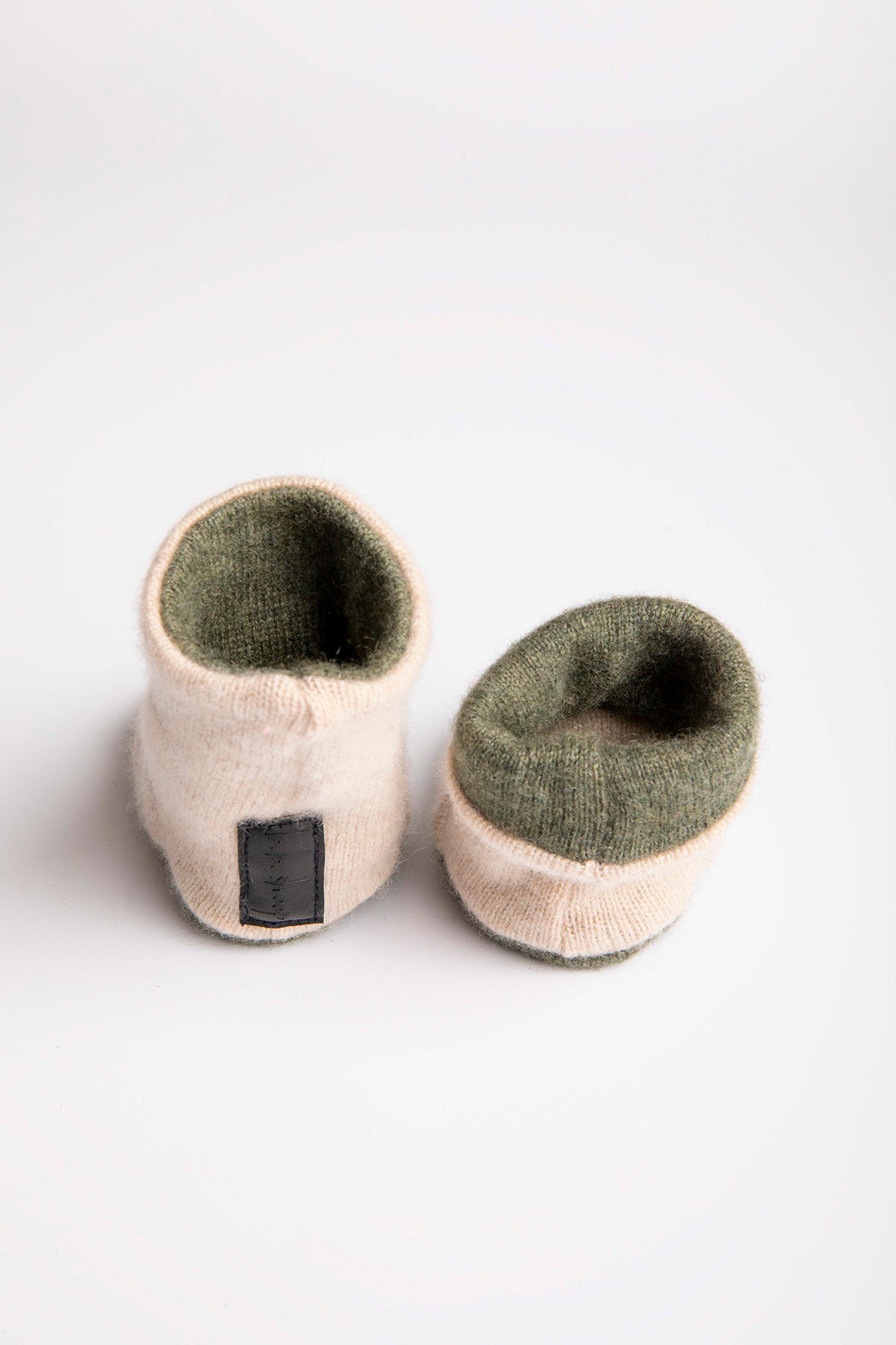 Green Baby Set - Mittens, Booties and Hat