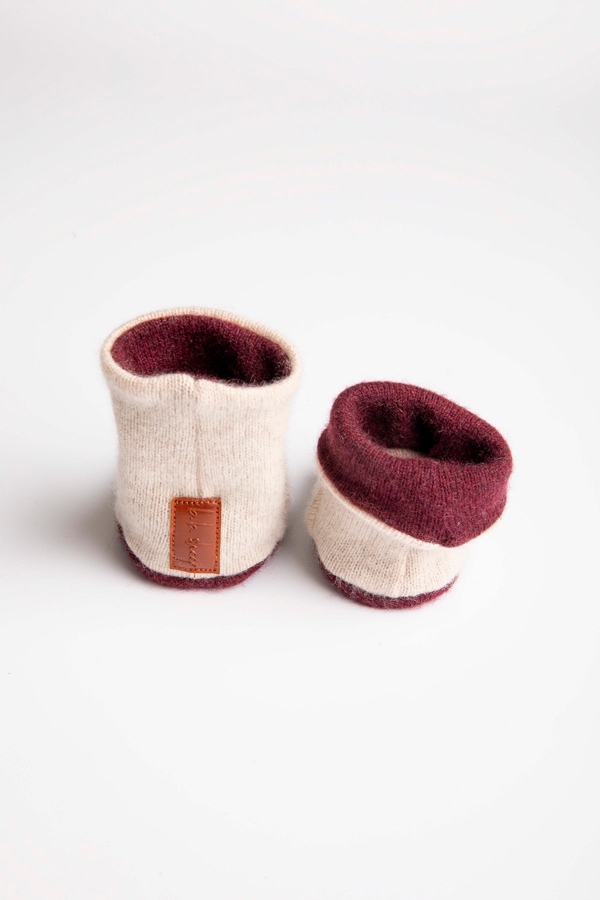 Red Baby Set - Mittens, Booties and Hat