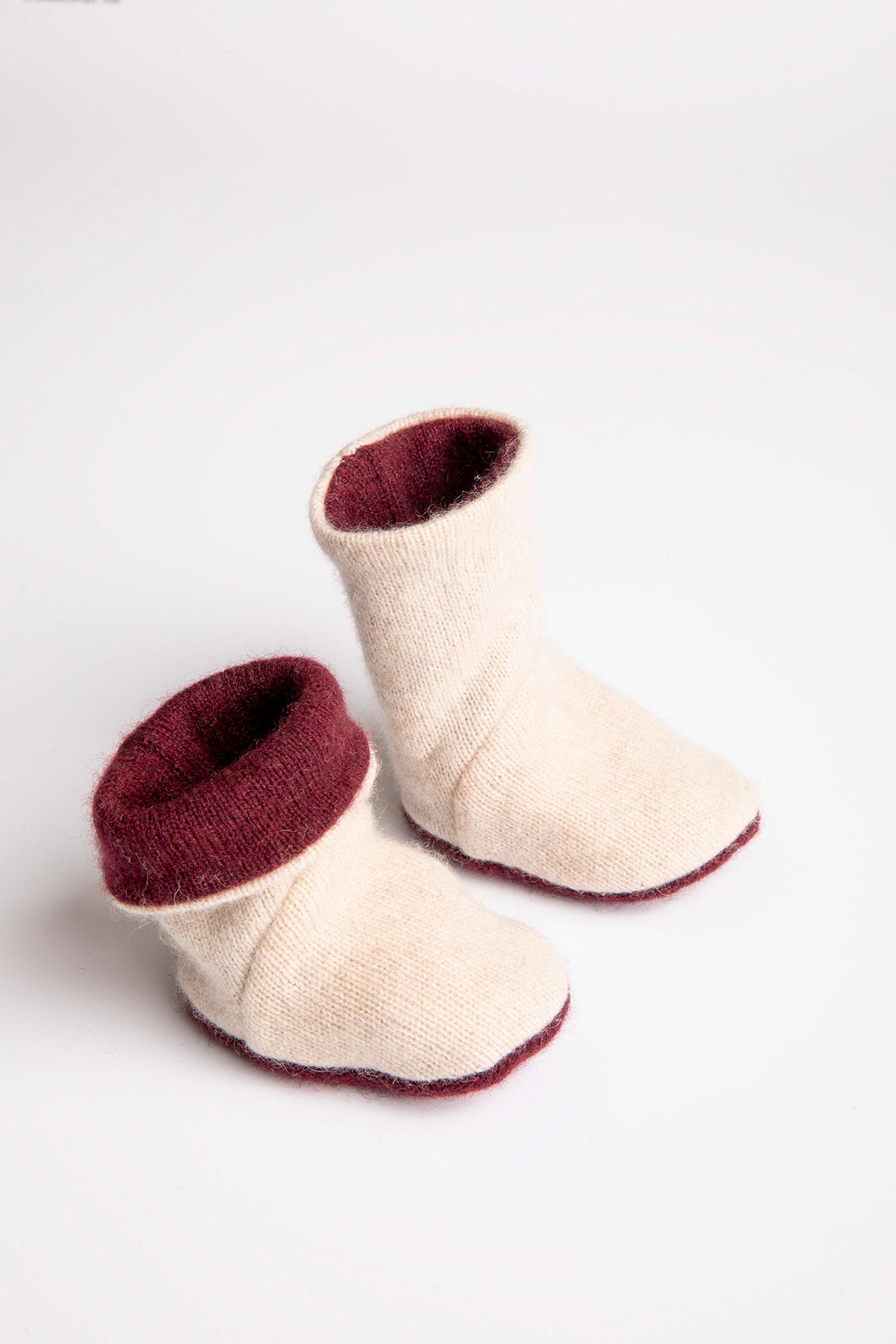 Red Baby Set - Mittens, Booties and Hat