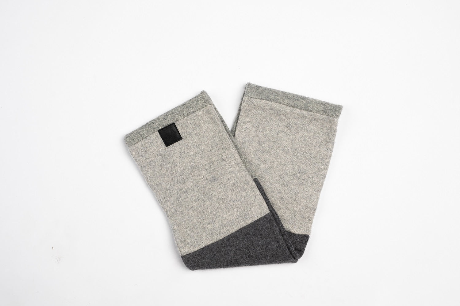 Light Grays - Cashmere Infinity Scarf for Kids