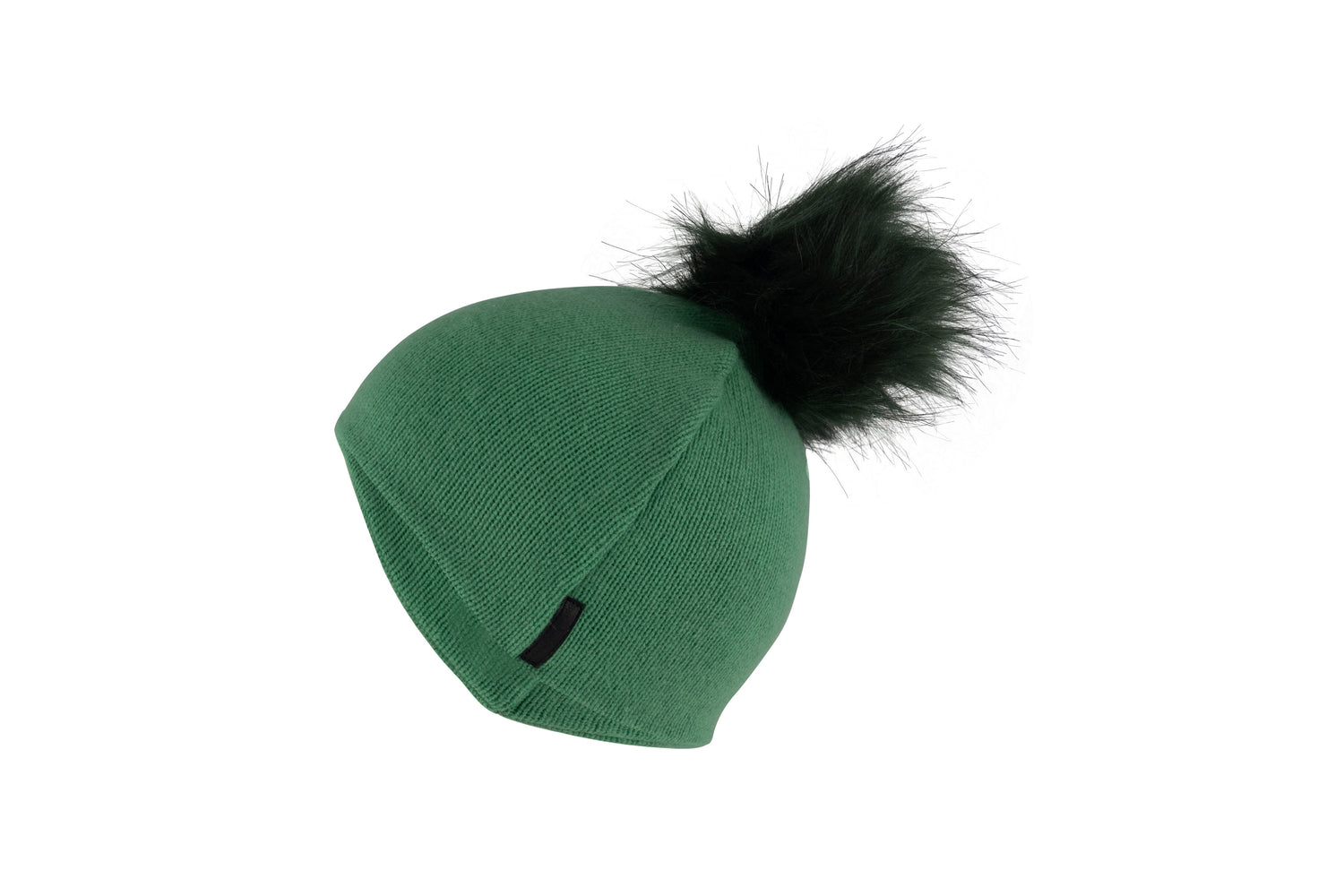 Kelly Green with Green - Cashmere Beanie for Kids