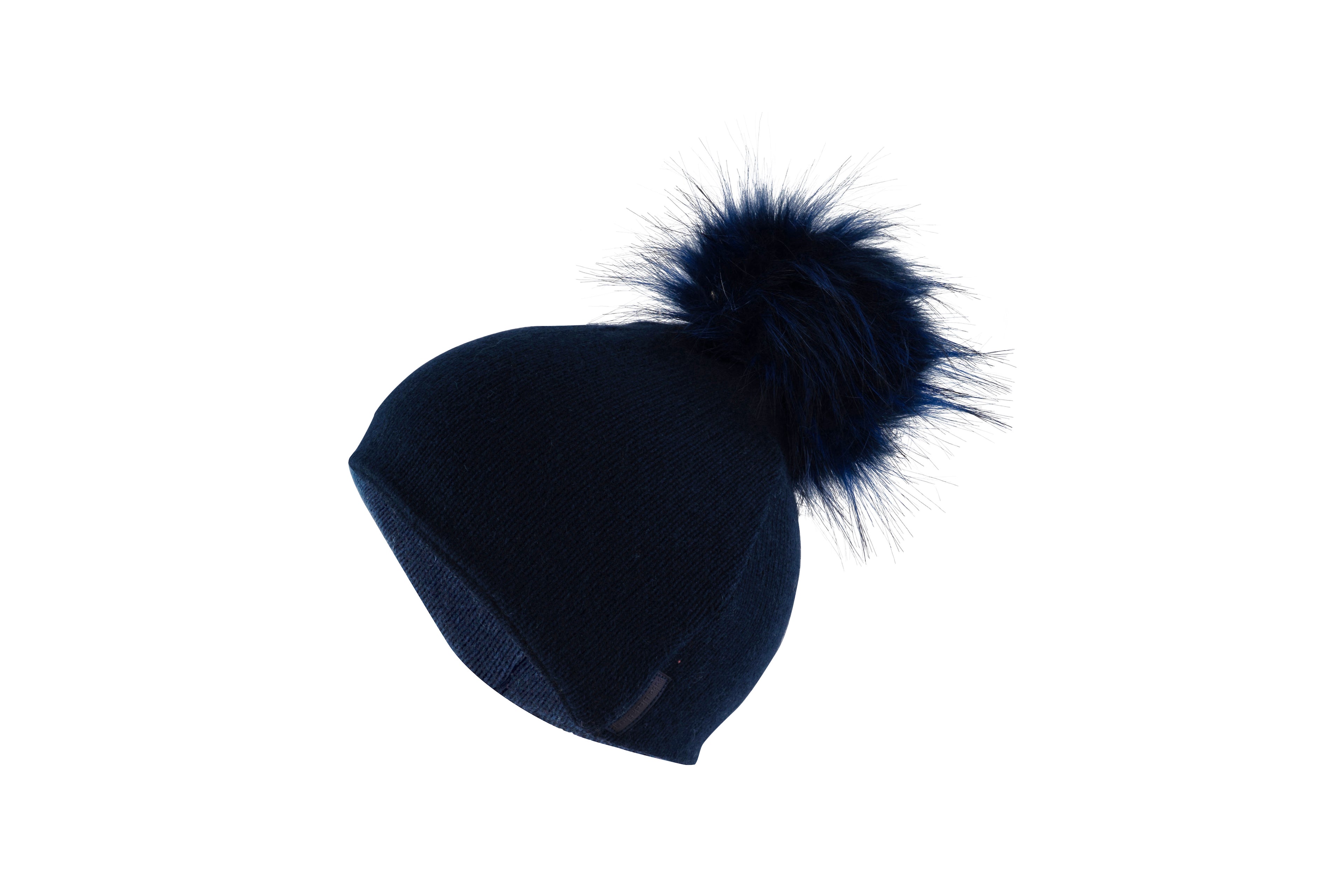 French Navy with Navy Blue - Cashmere Beanie Kids