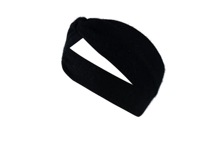 Black - Cashmere Headband for Kids