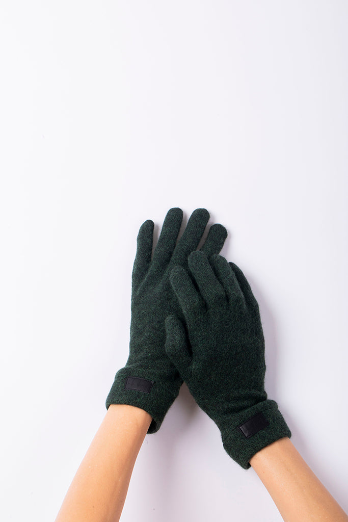 Dark Green - Cashmere Classic Gloves