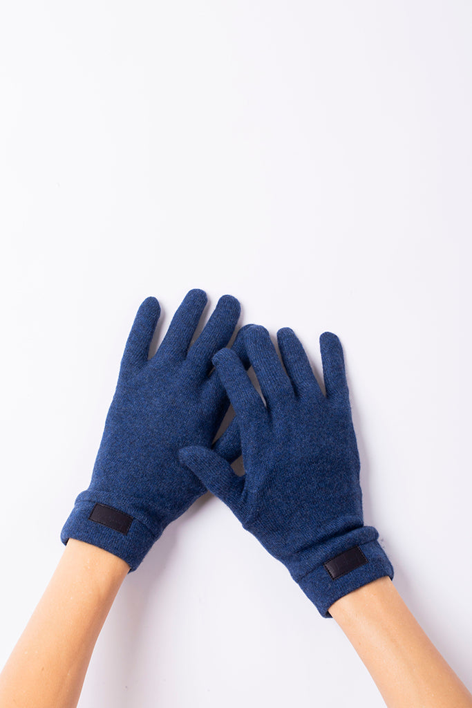 Dark Blue - Cashmere Classic Gloves