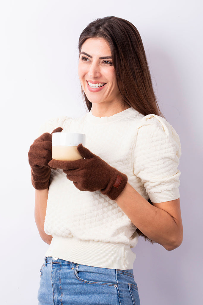 Dark Brown - Cashmere Classic Gloves