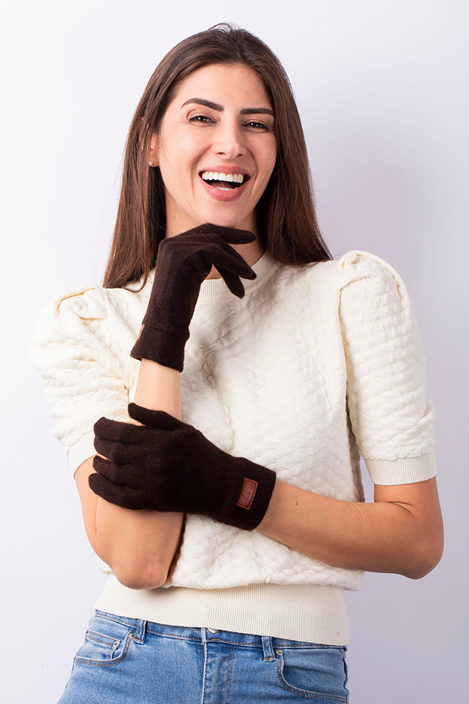 Dark Brown - Cashmere Classic Gloves