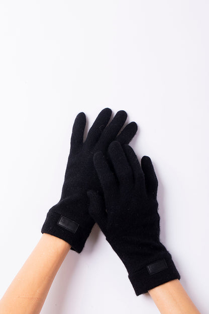 Black - Cashmere Classic Gloves