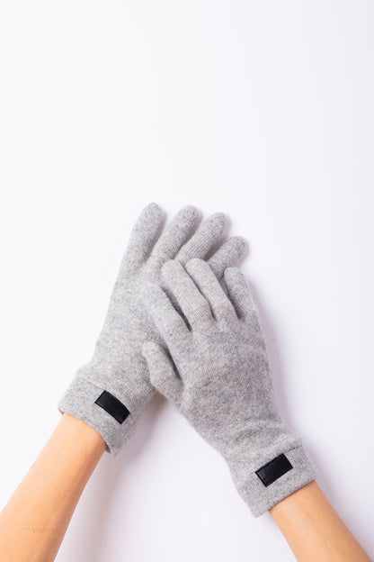 Light Gray - Cashmere  Classic Gloves