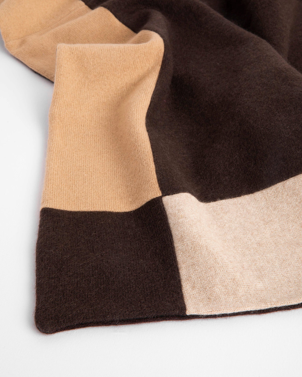 Pure Cashmere Brown Baby Blanket
