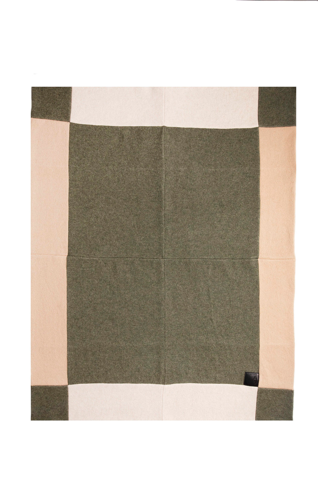 Pure Cashmere Green Baby Blanket