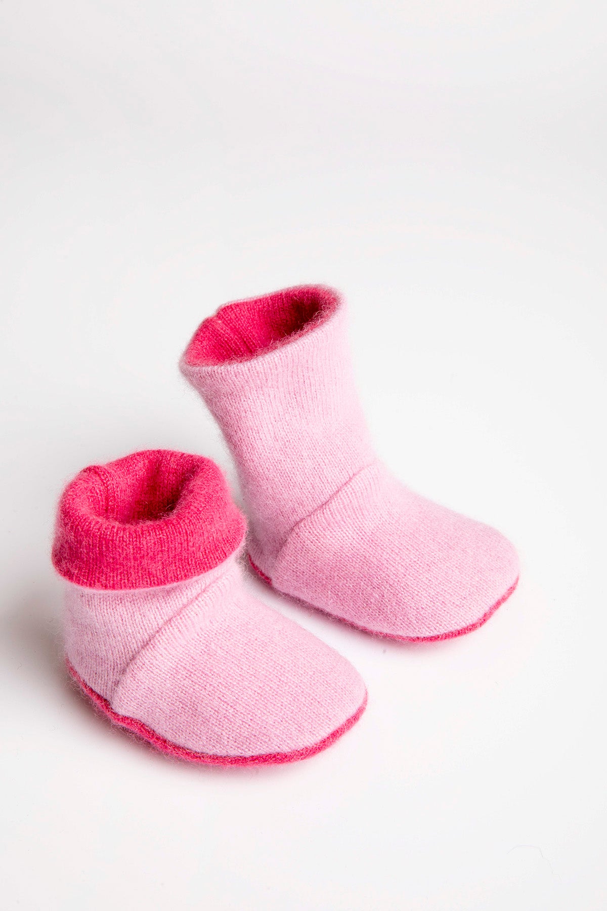 Pink Baby Set - Mittens, Booties and Hat