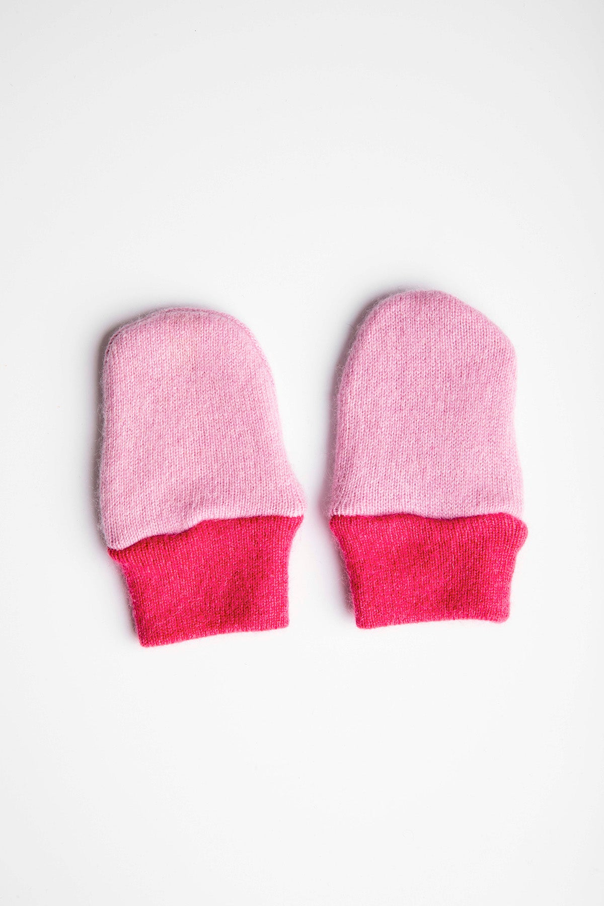 Pink Baby Set - Mittens, Booties and Hat