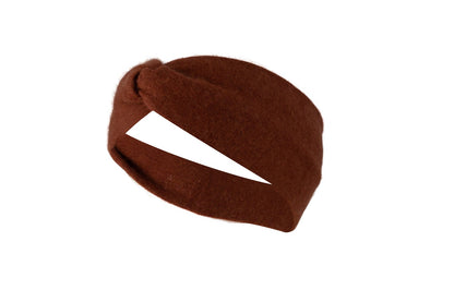 Dark Orange - Cashmere Headband for Kids