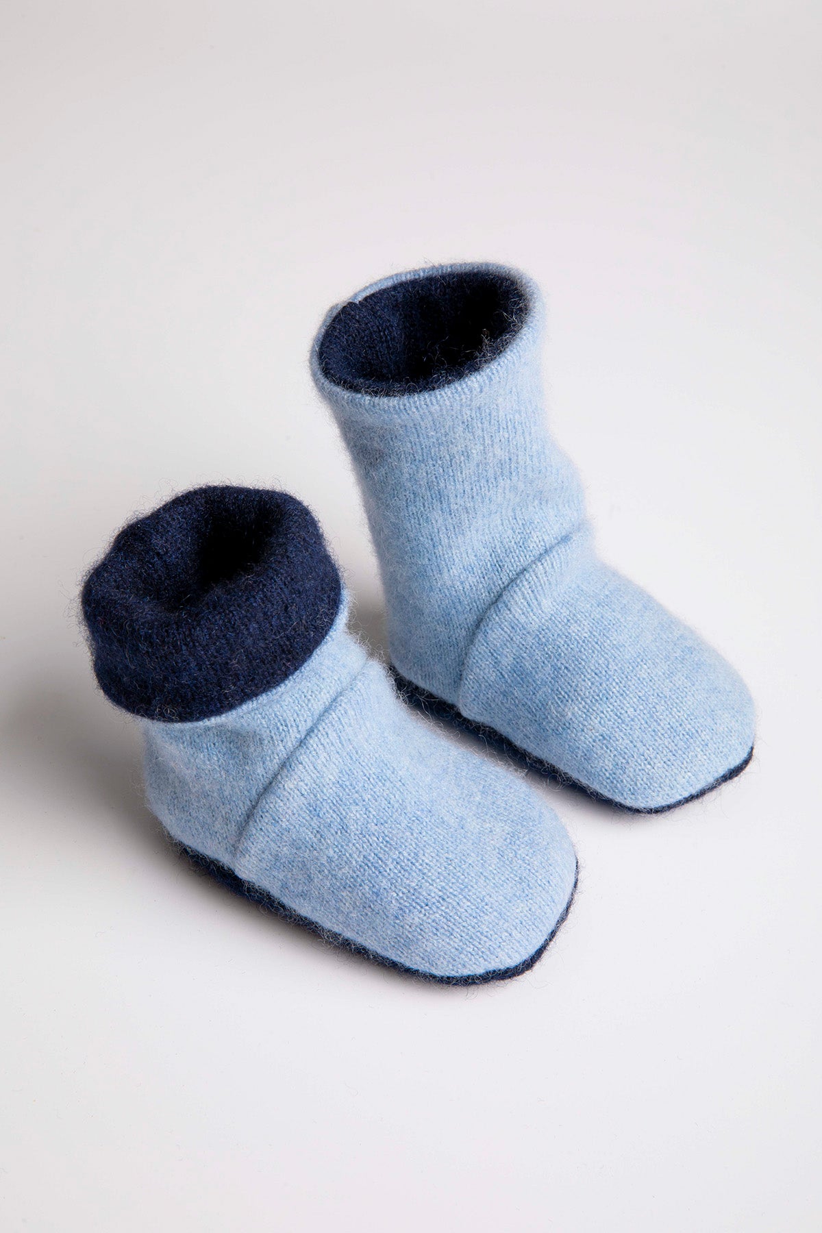 Blue Baby Set - Mittens, Booties and Hat