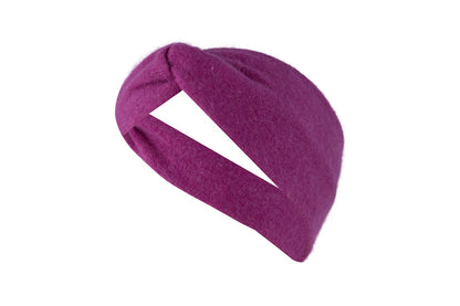 Hot Pink - Cashmere Headband for Kids