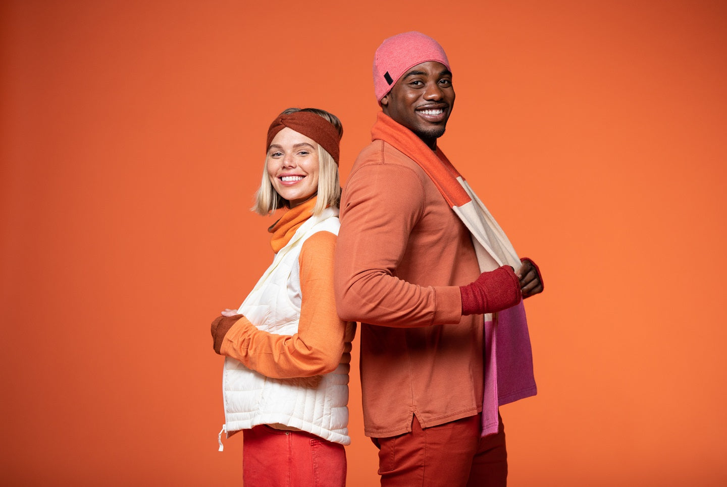 Light Orange - Cashmere Headband for Women