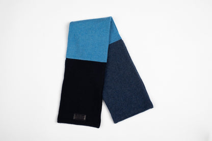 Blue - Cashmere Open Scarf for Women