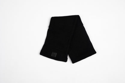 Black - Cashmere Open Scarf for Kids