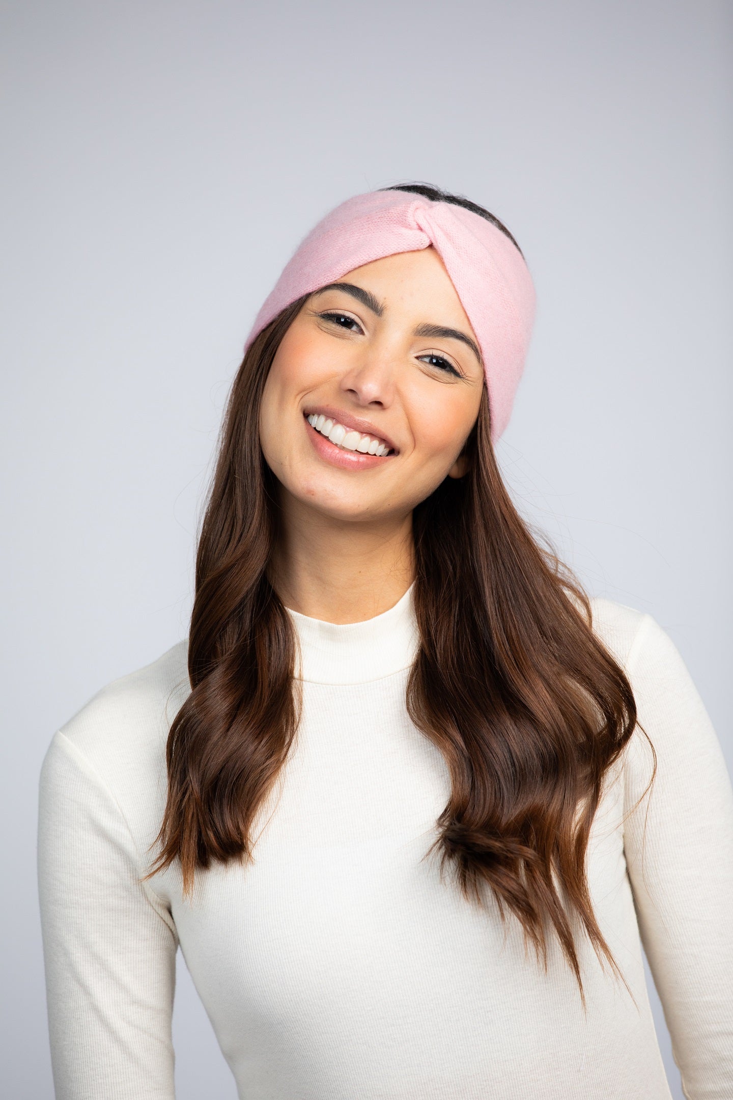 Baby Pink -  Cashmere Headband for Women