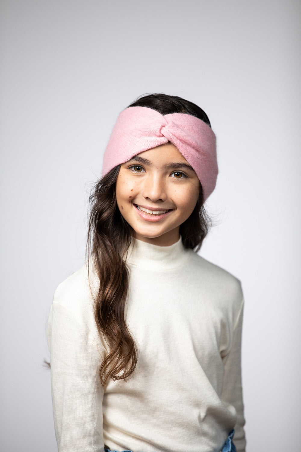 Baby Pink - Cashmere Headband for Kids