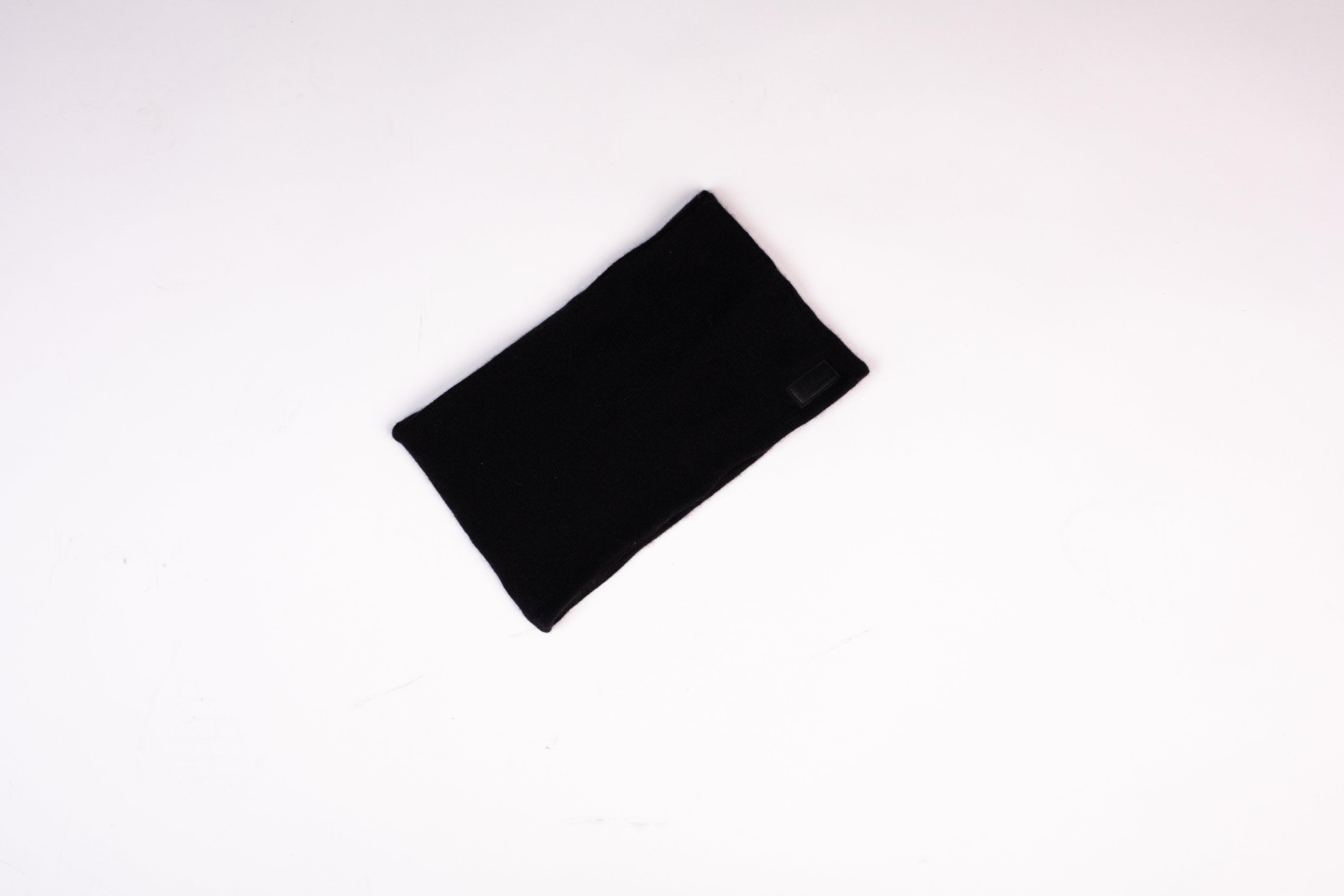 Black - Cashmere Reversible Neck Warmer for Women