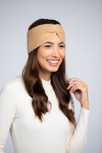 Camel -  Cashmere Headband for Women