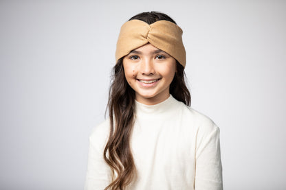 Camel - Cashmere Headband for Kids