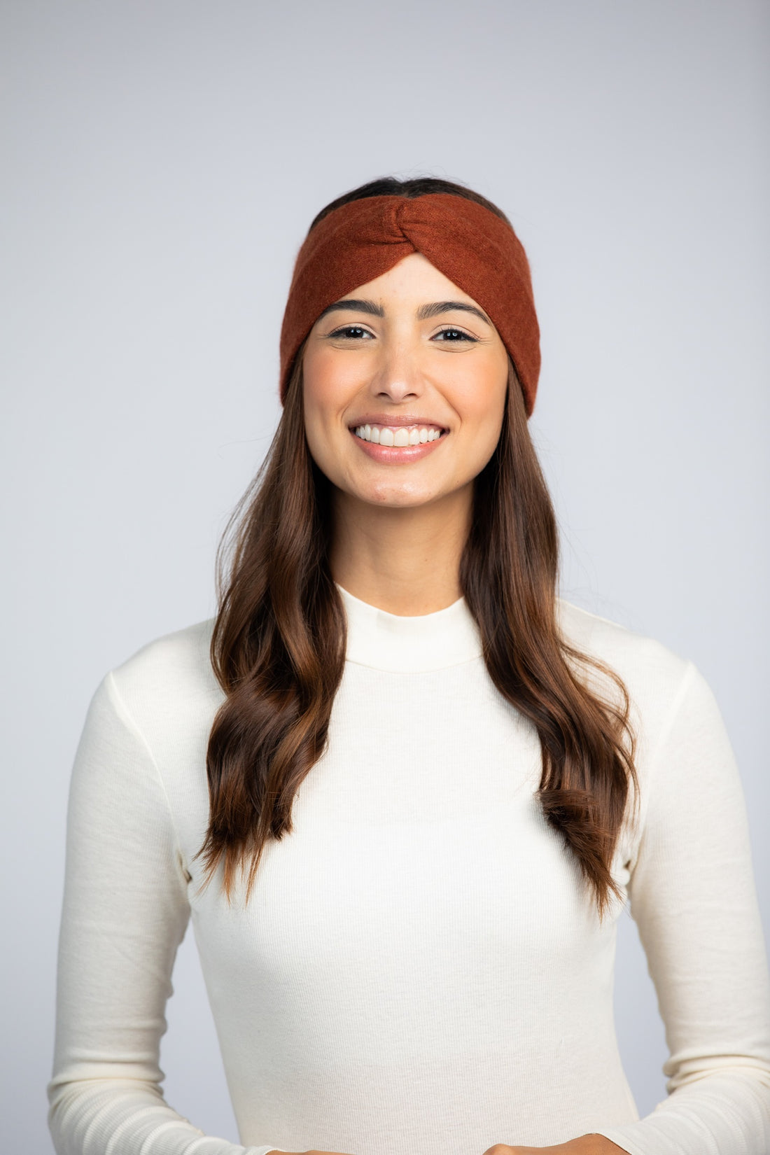 Dark Orange -  Cashmere Headband for Women
