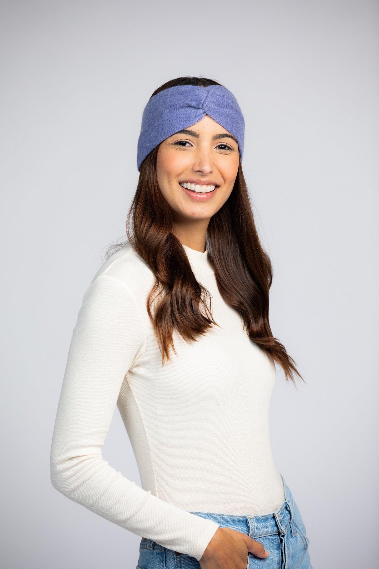 Lavender -  Cashmere Headband for Women