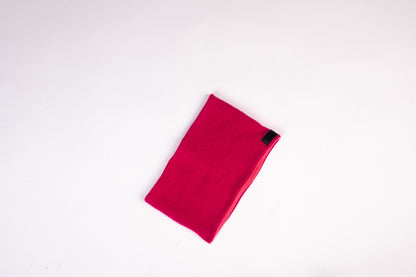 Light Pink and Hot Pink - Cashmere Reversible Neck Warmer for Women