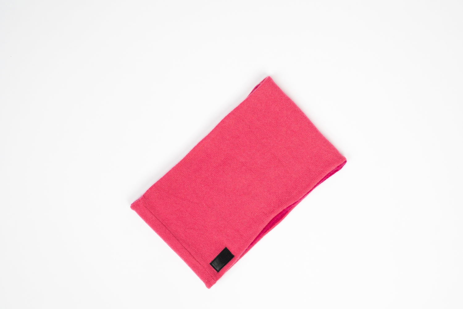 Light Pink and Hot Pink - Cashmere Reversible Neck Warmer for Women