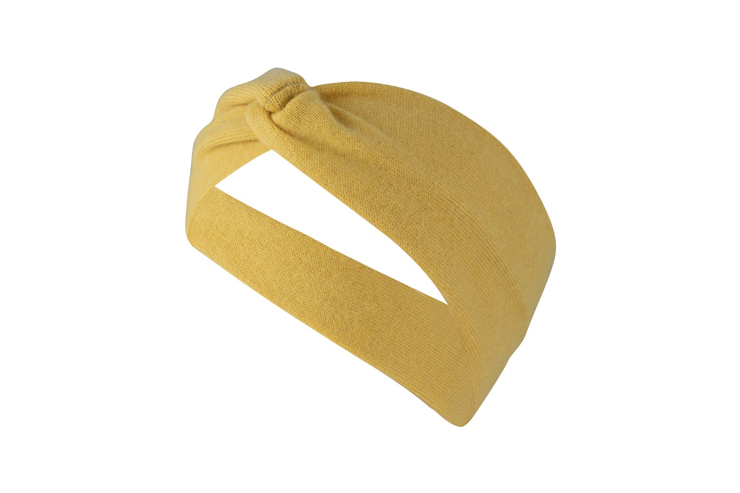 Yellow - Cashmere Headband for Kids